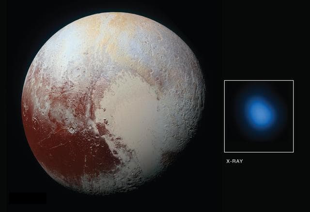 NASA image: X-Rays from Pluto