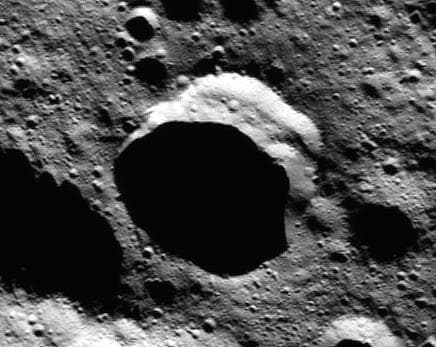 NASA image: Ceres Persistent Shadow