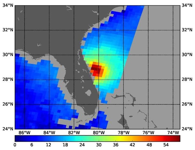 NASA image: SMAP Takes a New Measure of Hurricane Matthew Winds