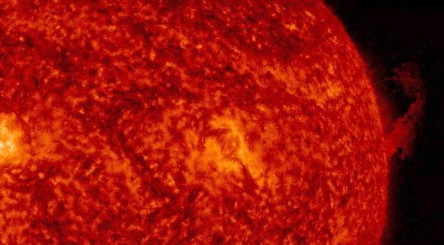 NASA image: Bendable Prominence