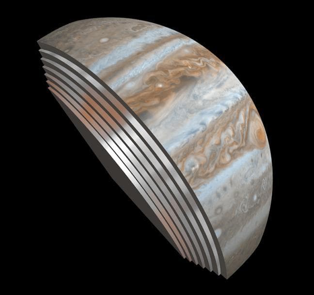 NASA image: Juno First Slice of Jupiter