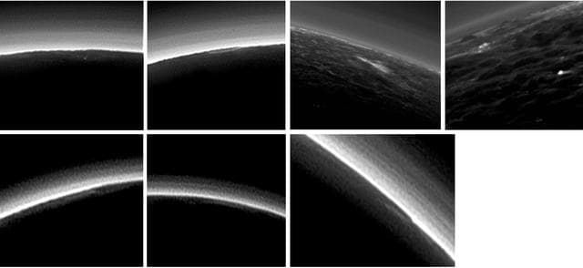 NASA image: Partly Cloudy on Pluto?