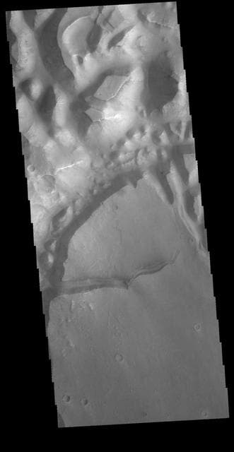 NASA image: Hydaspis Chaos