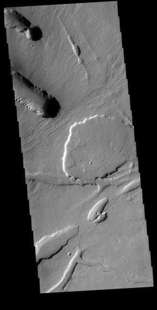 NASA image: Pavonis Mons