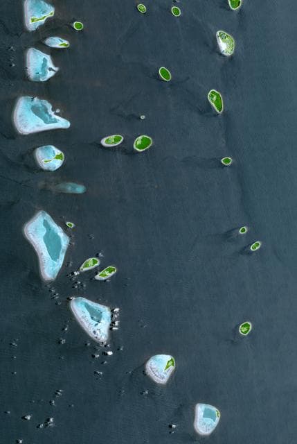 NASA image: Republic of Maldives
