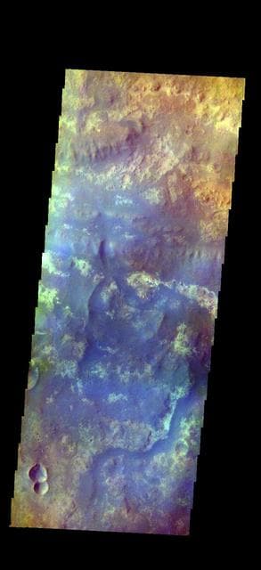 NASA image: Mawrth Vallis - False Color