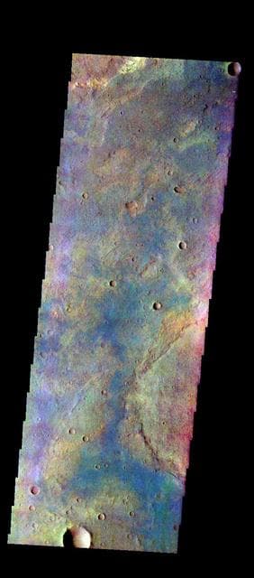 NASA image: Terra Sabaea - False Color