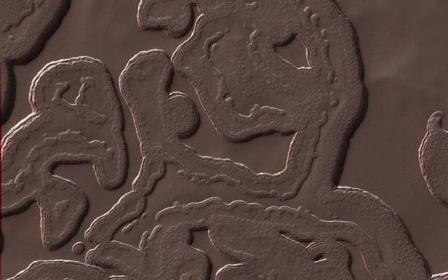 NASA image: The Coolest Landscape on Mars or Earth