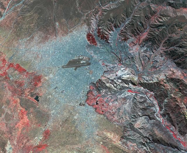 NASA image: La Paz, Bolivia