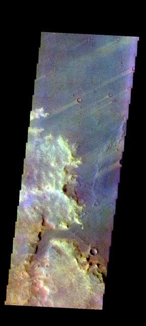 NASA image: Syrtis Major Planum - False Color