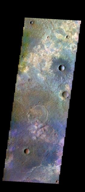NASA image: Terra Sabaea - False Color