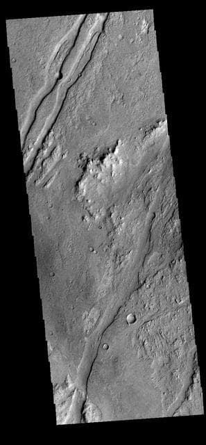NASA image: Claritas Fossae