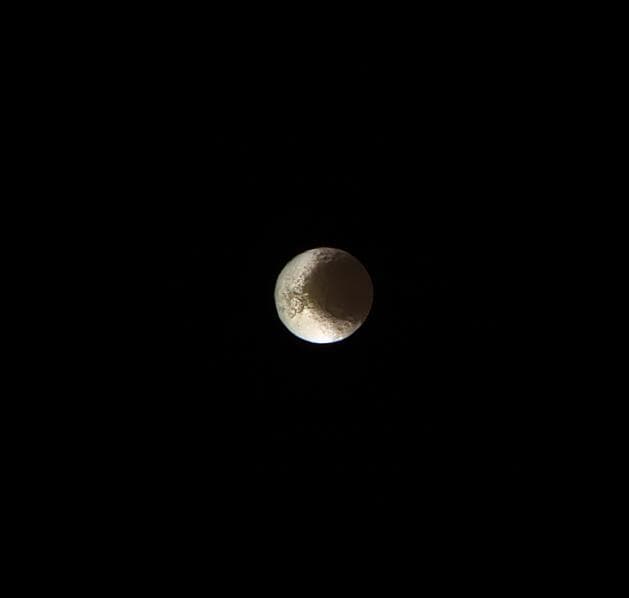 NASA image: Farewell to Iapetus