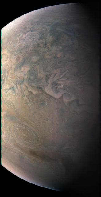 NASA image: Juno Close Look at the Little Red Spot