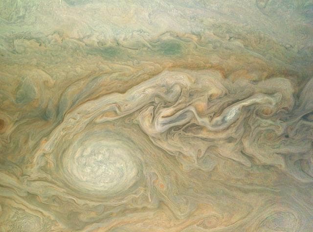 NASA image: Jovian Cloud Tops