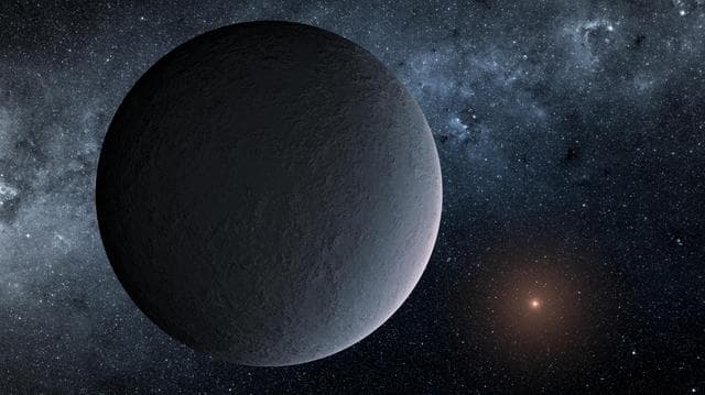NASA image: Iceball Planet Artist's Concept