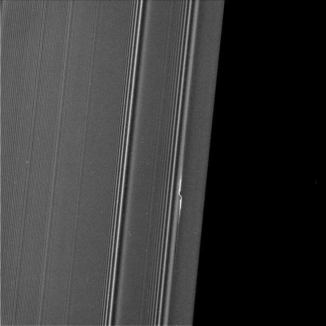 NASA image: Earhart Propeller in Saturn A Ring