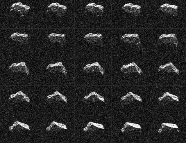 NASA image: Angular Asteroid Composite