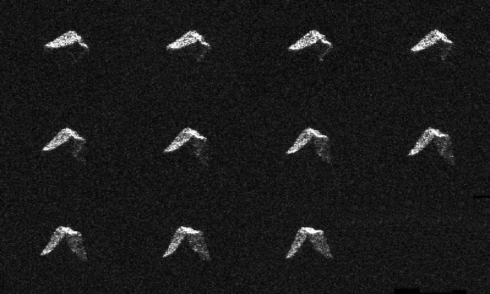 NASA image: Radar Images of Asteroid 2017 BQ6