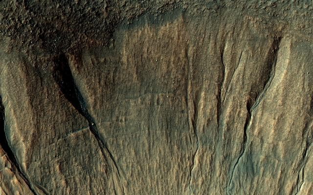 NASA image: Old Features and New