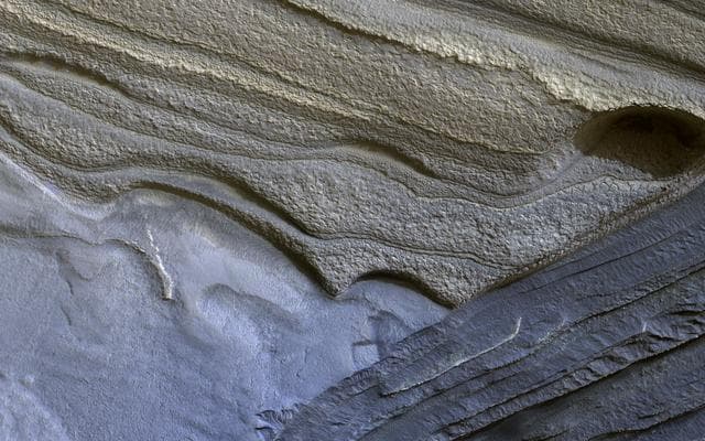 NASA image: North Polar Layers