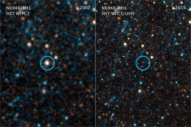 NASA image: Massive Star Goes Out With a Whimper Instead of a Bang