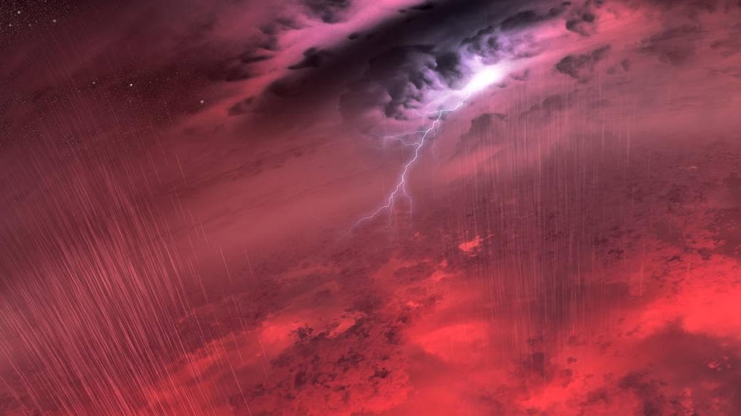 Brown Dwarf Weather (Artist's Concept)