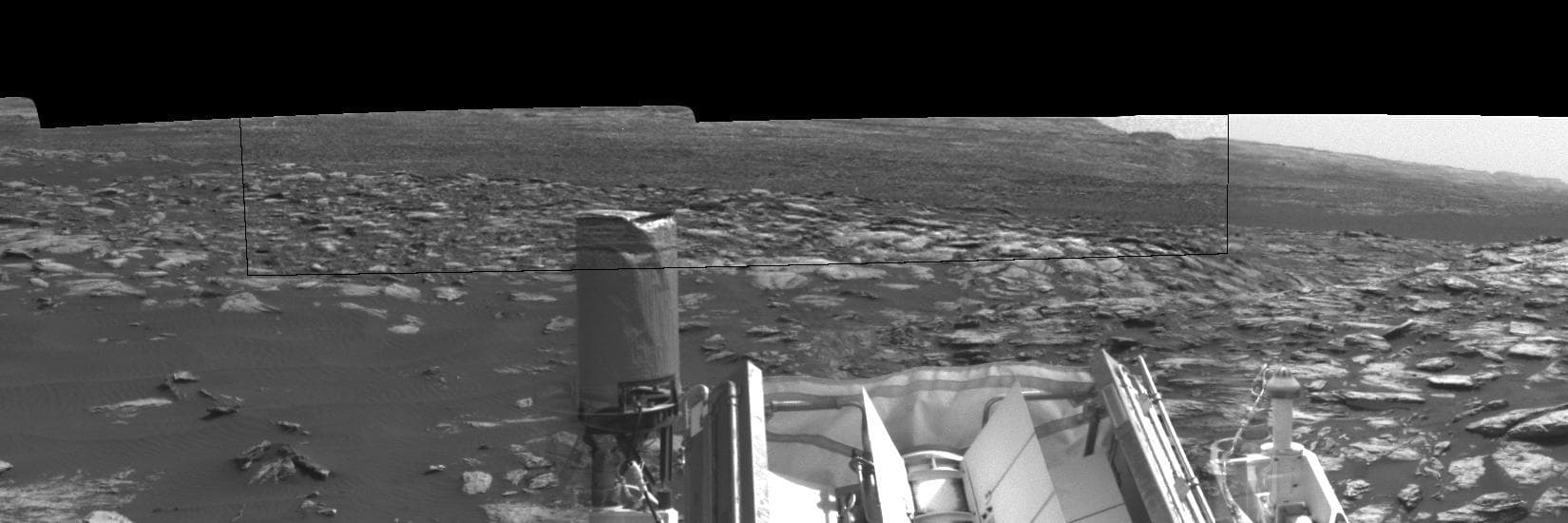 NASA image: Curiosity Observes Whirlwinds Carrying Martian Dust