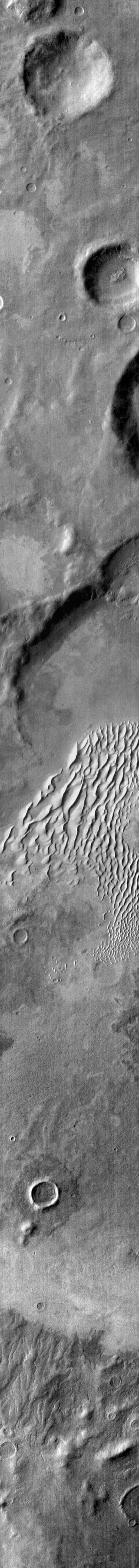 NASA image: Dunes in IR