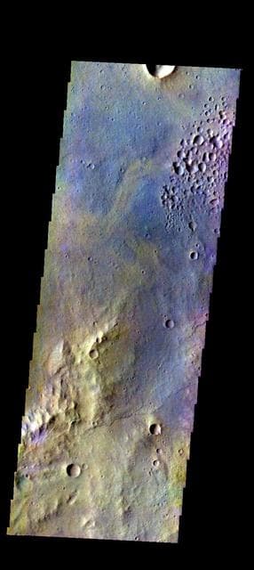 NASA image: Margaritifer Terra - False Color