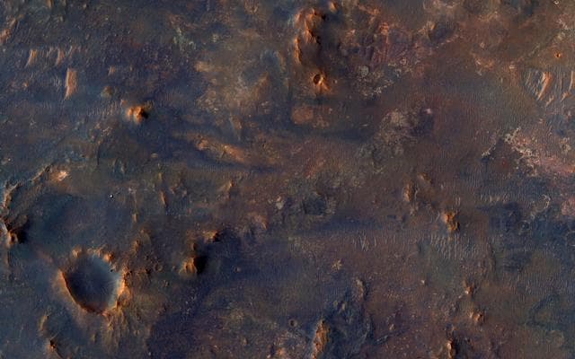 NASA image: Isidis Basin Ejecta