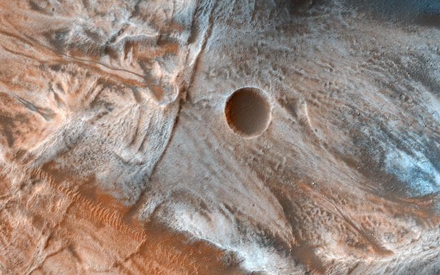 NASA image: A Mass of Viscous Flow Features