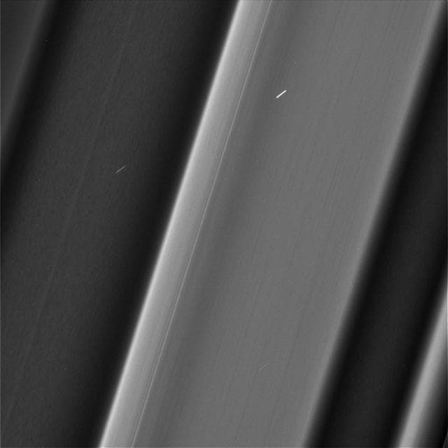 NASA image: Textures in the C Ring