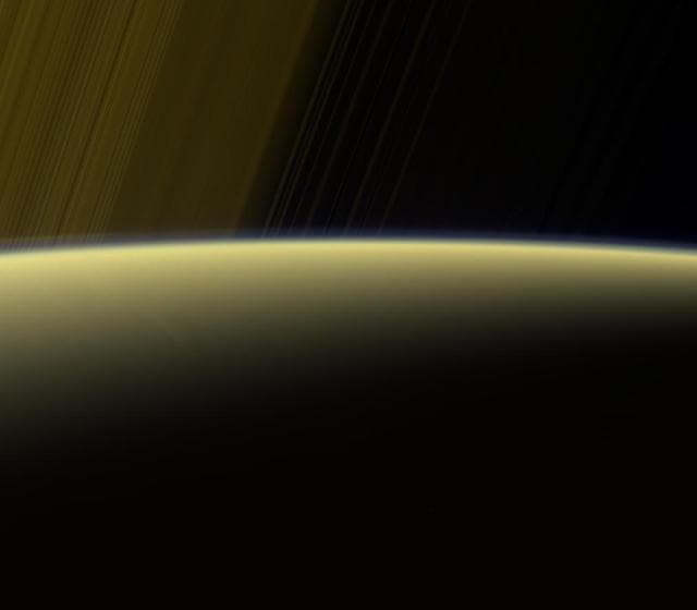 NASA image: Haze on the Horizon