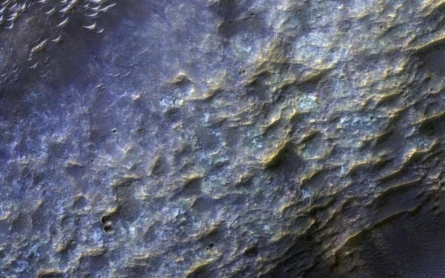 NASA image: An Ancient Valley Network
