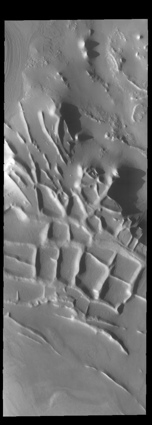 NASA image: Angustus Labyrinthus