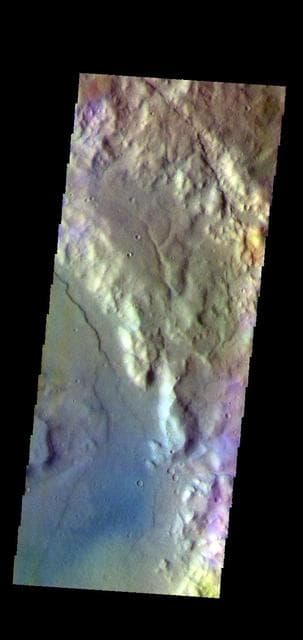 NASA image: Terra Sirenum - False Color