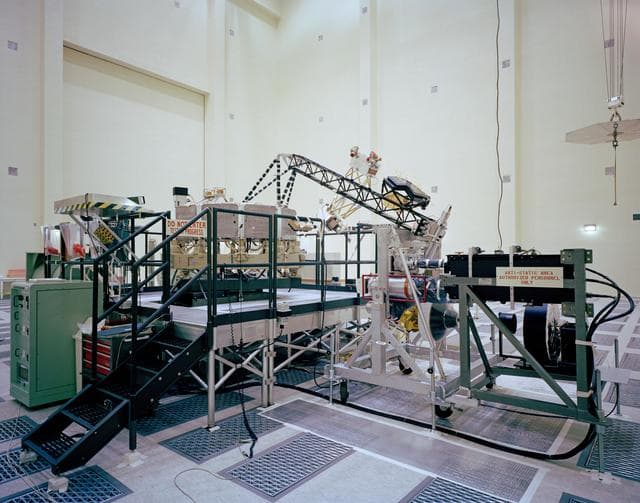NASA image: Voyager: System Test Configuration