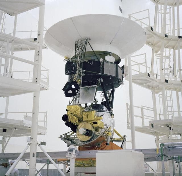 NASA image: Voyager Development Test Model