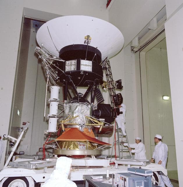 NASA image: Voyager Testing: 1976