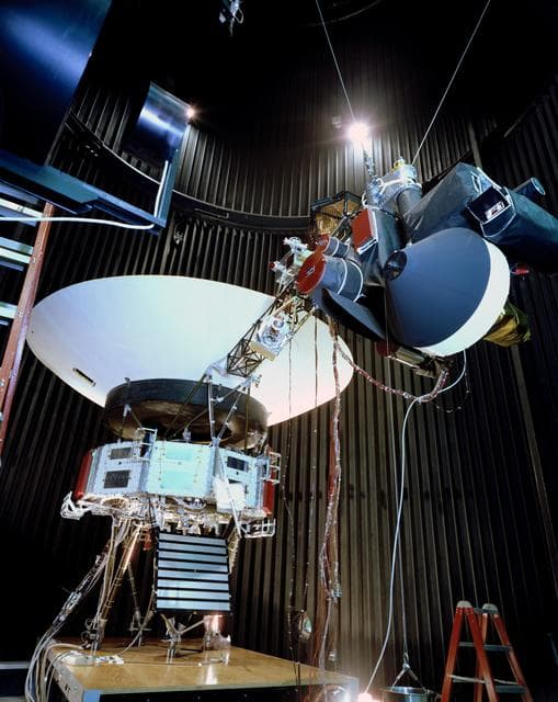 NASA image: Voyager Test Model Configuration