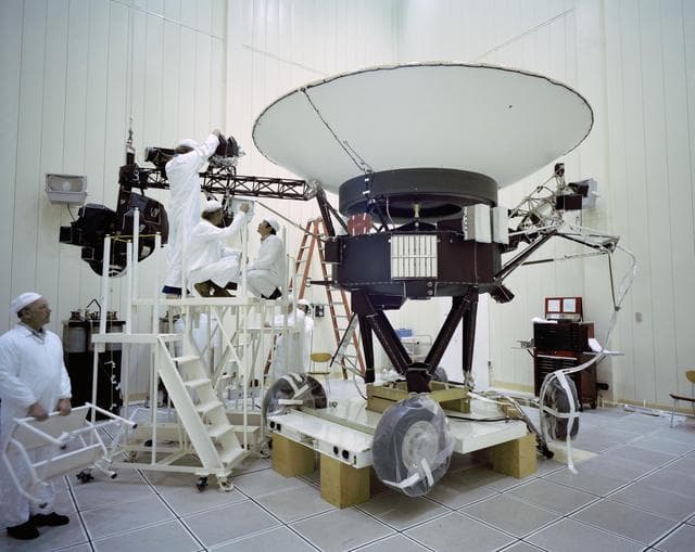 NASA image: Voyager 2 Testing