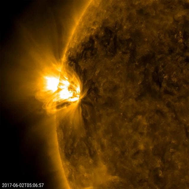 NASA image: Energized Active Regions