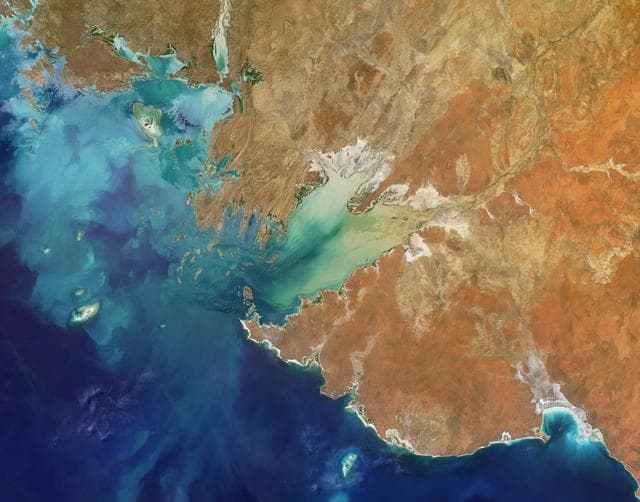 NASA image: MISR Where on Earth ...? MISR Mystery Image Quiz #29