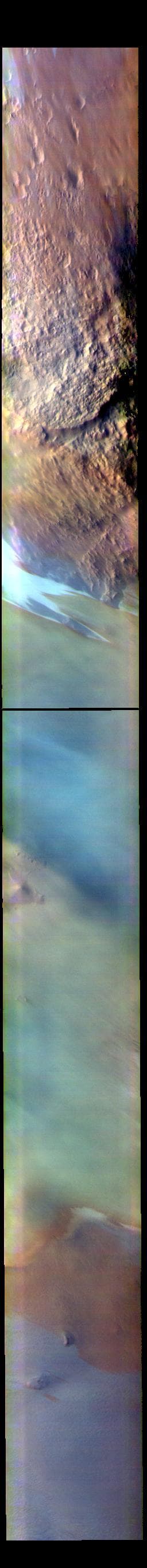 NASA image: Argentea Planum