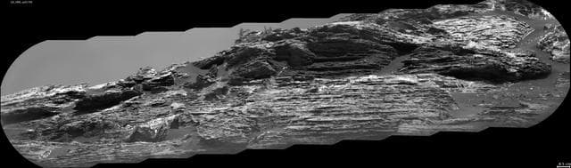 NASA image: Erosion Effects on 'Vera Rubin Ridge,' Mars