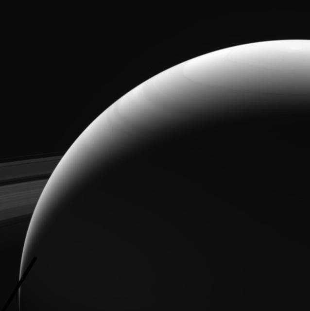 NASA image: Saturn: Before the Plunge