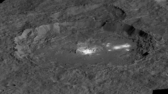 NASA image: Occator Perspective View