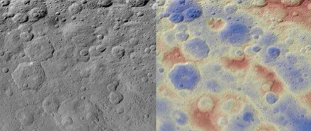 NASA image: Kwanzaa Tholus