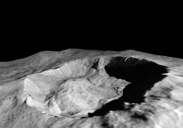 NASA image: Juling Crater